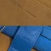 Loewe Amazona 180 Blue Leather Top Handle Bag 34.5x14x27cm #B64994