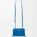 Loewe Amazona 180 Blue Leather Top Handle Bag 34.5x14x27cm #B64994