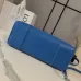 Loewe Amazona 180 Blue Leather Top Handle Bag 34.5x14x27cm #B64994