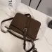 Loewe Featherlight Puzzle Suede Leather Bag 24x10.5x16CM #B63855