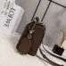 Loewe Featherlight Puzzle Suede Leather Bag 24x10.5x16CM #B63855