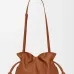 Loewe Flamenco Nappa Leather Drawstring Bag 30x24.5x10.5cm #B63846