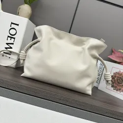 Loewe Flamenco Nappa Leather Drawstring Tote 30x24.5x10.5cm #B63854