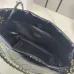 Loewe Flamenco Purse Croc-Effect Leather Shoulder Bag, 30 x 10.5 x 20 cm #B63225