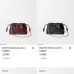 Loewe Flamenco Purse Croc-Effect Leather Shoulder Bag, 30 x 10.5 x 20 cm #B63225