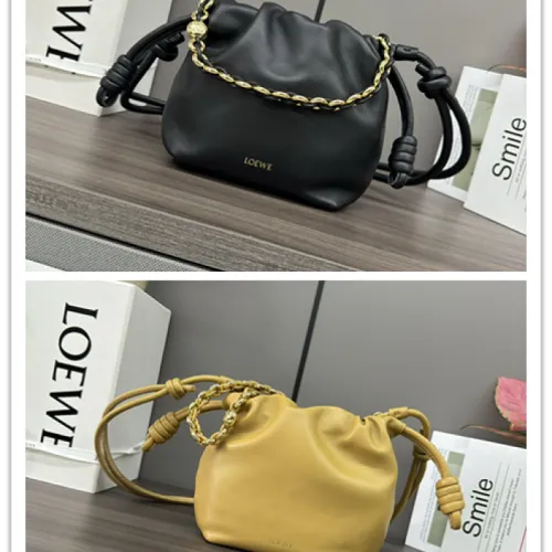 Loewe Flamenco Purse Napa Leather Bucket Bag 23×17×5.5cm #B65011