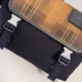 Loewe Flex Messenger Bag (822513) - Medium Size, Plaid Canvas & Suede, Anagram Logo, Adjustable Strap #B59971