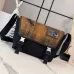Loewe Flex Messenger Bag (822513) - Medium Size, Plaid Canvas & Suede, Anagram Logo, Adjustable Strap #B59971
