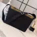 Loewe Flex Messenger Bag (822513) - Medium Size, Plaid Canvas & Suede, Anagram Logo, Adjustable Strap #B59971