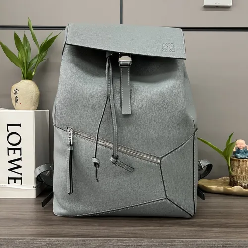 Loewe Grey Puzzle Backpack #B50871