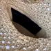 Loewe Medium Ola Raffia & Leather Shoulder Bag, 26 x 13 x 18 cm #B63221