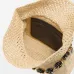 Loewe Medium Ola Raffia & Leather Shoulder Bag, 26 x 13 x 18 cm #B63221