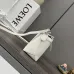 Loewe Mini Puzzle Edge bag in soft grained calfskin Grey #B50304