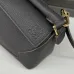 Loewe Mini Puzzle Edge bag in soft grained calfskin Grey #B50304