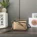 Loewe Puzzle Mini Bag - Beige Grained Leather, Geometric Design, Top Handle & Adjustable Strap, Luxury Crossbody Bag for Women #B56863
