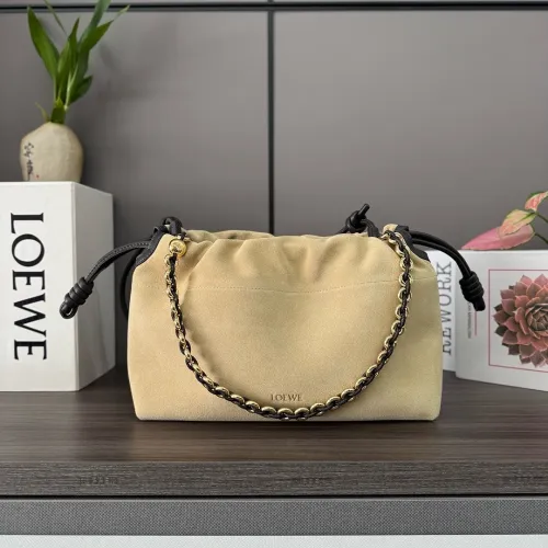 Loewe Suede Flamenco Purse 012403 30×10.5×20CM #B67241