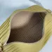 Loewe Women's Cylinder Shoulder Bag - Yellow Pleated Leather, Gold-Tone Hardware, Adjustable Strap, Stylish Barrel Bag with Anagram Logo #B56824
