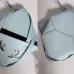 Loewe Women's Mini Bucket Bag - Light Blue Leather with Penguin Embroidery, Convertible Handle & Crossbody Strap, Playful Luxury Handbag with Anagram Logo #B56831
