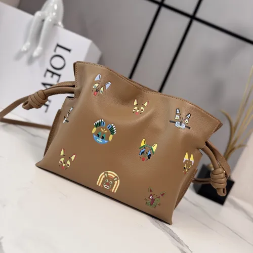 Loewe x Louis Wain Flamenco Nappa Leather Bag 23x18x9cm #B63856