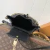LV Black Empreinte Mini Coussin Backpack M13357 W26xH10xD21cm #B67200