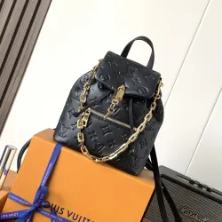 LV Black Empreinte Mini Coussin Backpack M13357 W26xH10xD21cm #B67200