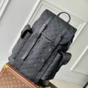 Louis Vuitton Christopher Black Backpack Original Quality for Cheap #B44602
