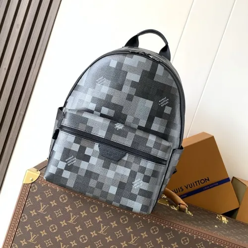 Louis Vuitton Monogram Eclipse Discovery Backpack M28789, 29x38x20cm #A69521