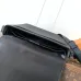LV Black Grained Boarding Messenger M15268 L29xW12xH33cm #B67221