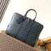 LV N41125 Porte-Documents Voyage Monogram Macassar Business Briefcase Handbag #A67484