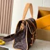 Louis Vuitton Jet Lag Shoulder Hobo Bag Vintage Monogram M2A425 30×37×17CM #A68095