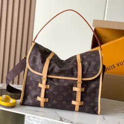  Jet Lag Shoulder Hobo Bag Vintage Monogram M2A425 30×37×17CM #A68095