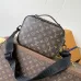 Louis Vuitton S Lock Messenger Bag Macassar Monogram #B49835