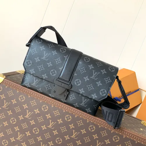 Louis Vuitton S-Cape Messenger Monogram Eclipse  Men's Bags #B49837