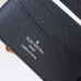 Louis Vuitton Style Slender Wallet - Monogram Taiga Leather Bifold Card Holder | 8 Card Slots + Paper Compartment (M81628) #B59489