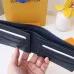Louis Vuitton Style Slender Wallet - Monogram Taiga Leather Bifold Card Holder | 8 Card Slots + Paper Compartment (M81628) #B59489