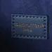 2026 Yellow Clover Pattern Blue Accents  Luxury Leather Stylish Travel  bag #B60308