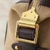 LV Beige  Brown Luxury Canvas-Leather  Chic Daily Styles bag #B60309