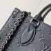 LV Black Monogram Mini OnTheGo Tote M14576 W19xH11.5xL25cm #B67198