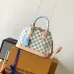 LV Damier Azur Alma BB Mini Handbag M40902 L17xW13.5xH26cm #B67205