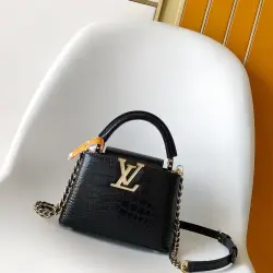 LV Mini Capucines Handbag M14177 21×13.6×8cm #A67510