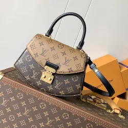 LV Monogram Tilsitt Fan Crossbody Bag M46548 W23.5xH16xD8cm #B67203
