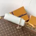 LV Nano Madeleine Monogram Leather Chain Bag 21×12.5×6cm #B65055