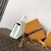 LV Nano Madeleine Monogram Leather Chain Bag 21×12.5×6cm #B65055