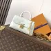 LV Nano Madeleine Monogram Leather Chain Bag 21×12.5×6cm #B65055