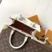 LV OnTheGo PM Monogram Leather Crossbody Tote 25×19×11.5cm #B65049