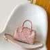 LV Pink Mahina Speedy Soft 20 Mini M28502 L20.5xH13xD12cm #B67232