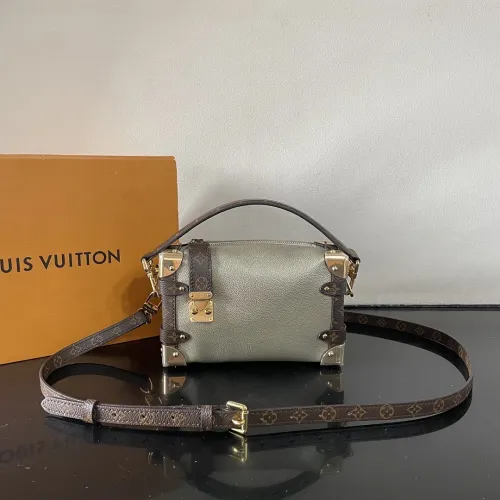 LV Small Side Trunk S-lock Hard Case Shoulder Handbag M2A265 #B66565