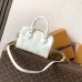 LV Speedy 20 Monogram Leather Crossbody Handbag 20.5×13.5×12cm #B65048