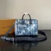LV Speedy 30 Damoflage Print Canvas Handbag with Strap 34×22×19cm #B65046