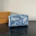 LV Speedy 30 Damoflage Print Canvas Handbag with Strap 34×22×19cm #B65046
